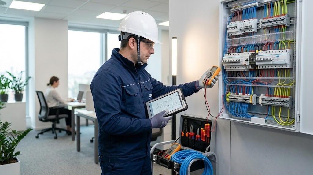Revisión de mantenimiento preventivo eléctrico